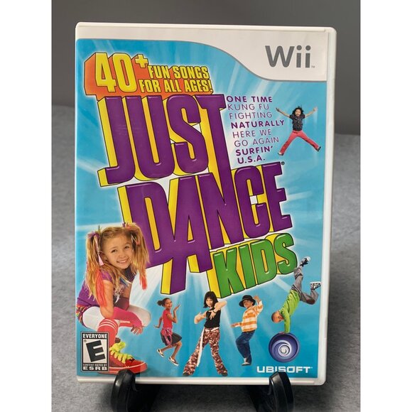 Just Dance Kids Wii Game Ubisoft 2010 Case & Instruction Booklet - Picture 4 of 6